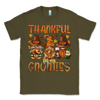 Army Green thankful for my gnomies bbs Classic Tee - BundleAndBundleShop