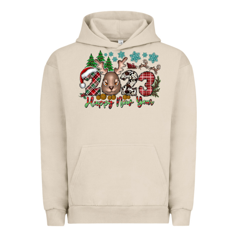 2023 Happy New Year Urban Hoodie by CowhideDigitalArt | Teevron