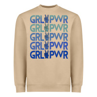 Girl Power Peace Heavyweight Sweatshirt | Teevron