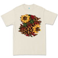 Bone Christmas leopard sunflower Premium Tee - BarkalooDesign