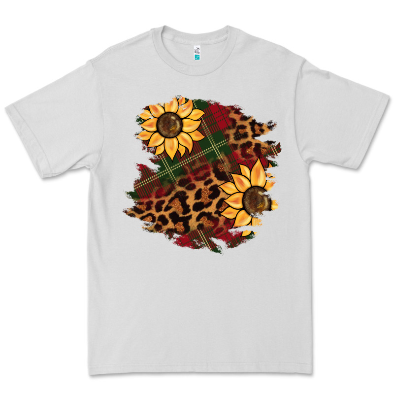 Christmas Leopard Sunflower Premium Tee by BarkalooDesign | Teevron