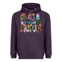 Plum Easter Day Small town Easter Heavyweight Hoodie - OliviaCreatesArt