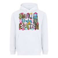 White Easter Day Small town Easter Heavyweight Hoodie - OliviaCreatesArt