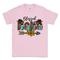 Bubblegum Pink blessed nana Classic Tee - CowhideDigitalArt