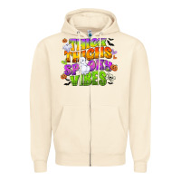 Sandshell thick thighs and spooky vibes Zipper Hoodie - CowGirlArtShop