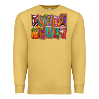 Antique Gold Grateful Thanksgiving Premium Sweatshirt - FaDigitalArtStudio