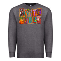 Charcoal Heather Grateful Thanksgiving Premium Sweatshirt - FaDigitalArtStudio