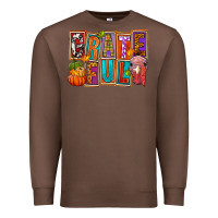 Chestnut Grateful Thanksgiving Premium Sweatshirt - FaDigitalArtStudio
