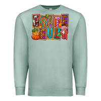 Seafoam Grateful Thanksgiving Premium Sweatshirt - FaDigitalArtStudio