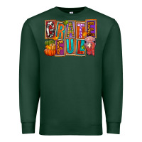Sports Green Grateful Thanksgiving Premium Sweatshirt - FaDigitalArtStudio