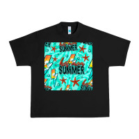 Black Hot Mom Summer Digital Paper Urban Heavy Tee - BundleAndBundleShop