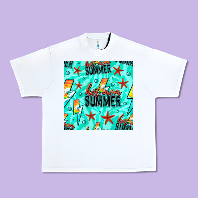 Hot Mom Summer Digital Paper Urban Heavy Tee Designed By Bundleandbundleshop