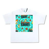White Hot Mom Summer Digital Paper Urban Heavy Tee - BundleAndBundleShop