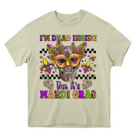 Mossy i'm dead inside but it's mardi gras Heavy Core Tee - Jasminsmagicworld
