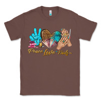Chestnut peace love nails bbs Classic Tee - BundleAndBundleShop