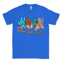 True Royal peace love nails bbs Classic Tee - BundleAndBundleShop