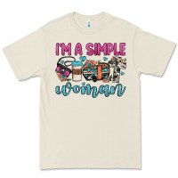 Bone i'm a simple woman Premium Tee - JahusDesignShop