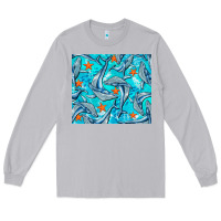 Moon Dust humpback whale Long Sleeve Tee - BarkalooDesign