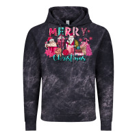 Cloud Black pink christmas coffee cups Vintage Hoodie - MaliasSmallBusiness