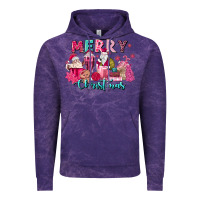 Cloud Purple pink christmas coffee cups Vintage Hoodie - MaliasSmallBusiness