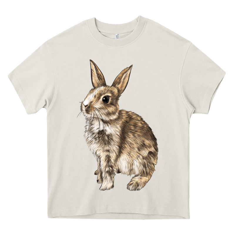 Rabbit Heavy Core Tee by LillyAllenDesigns | Teevron