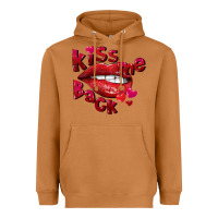 Meerkat Kiss me back Valentine's Day Heavyweight Hoodie - FaDigitalArtStudio