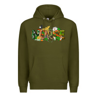 Army Green St. Patrick's Day Nurse Premium Hoodie - CowGirlArtShop