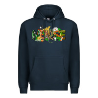 Navy St. Patrick's Day Nurse Premium Hoodie - CowGirlArtShop