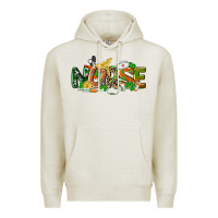 Oatmeal Heather St. Patrick's Day Nurse Premium Hoodie - CowGirlArtShop