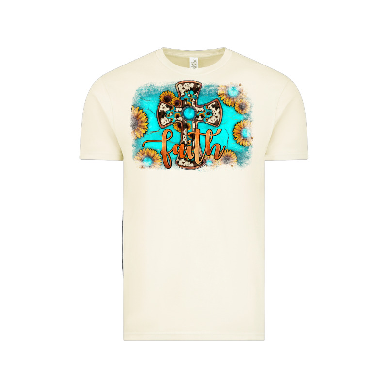 Faith Cross Vintage Tee by JahusDesignShop | Teevron