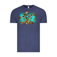 Vintage Denim faith cross Vintage Tee - JahusDesignShop
