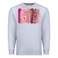 Heather Grey cancer brushstroke Premium Sweatshirt - FaDigitalArtStudio