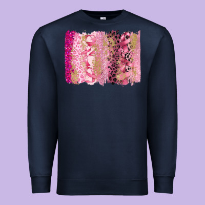 Cancer Brushstroke Premium Sweatshirt Designed By Fadigitalartstudio