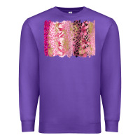 Purple cancer brushstroke Premium Sweatshirt - FaDigitalArtStudio