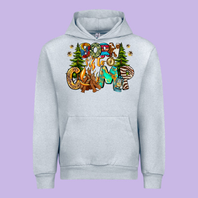 Born To Camp Urban Hoodie Designed By Cowhidedigitalart