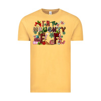 Vintage Mustard im the naughty elf Vintage Tee - MaliasSmallBusiness