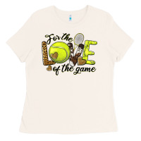 Bone for the love of the game tennis Ladies Tee - BarkalooDesign