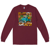 Burgundy country roads take me home truck coaster Long Sleeve Tee - Jasminsmagicworld