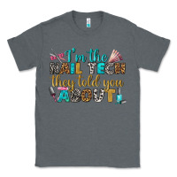 Charcoal Heather i'm the nail tech they told you about bbs Classic Tee - BundleAndBundleShop
