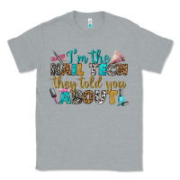 Heather Grey i'm the nail tech they told you about bbs Classic Tee - BundleAndBundleShop