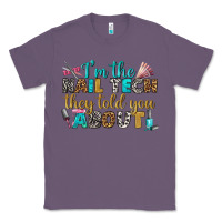 Lavender i'm the nail tech they told you about bbs Classic Tee - BundleAndBundleShop