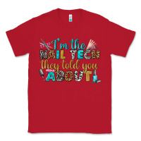 Red i'm the nail tech they told you about bbs Classic Tee - BundleAndBundleShop