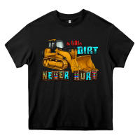 Black a little dirt never hurt Heavy Core Tee - AdoDesignShop