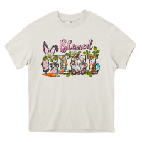 Cream blessed gigi easter Heavy Core Tee - BarkalooDesign