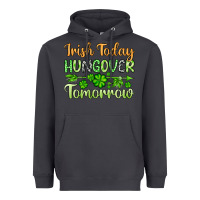 Smoke St. Patrick's Irish today hungover tomorrow Heavyweight Hoodie - OliviaCreatesArt