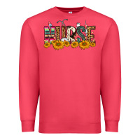 Cardinal Western Nurse Sunflower Premium Sweatshirt - FaDigitalArtStudio