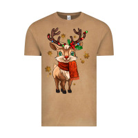 Reindeer In Christmas Vintage Tee | Teevron