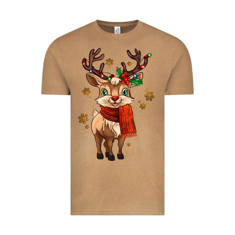 Reindeer In Christmas Vintage Tee by MaliasSmallBusiness | Teevron