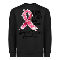 Black in this family fights alone breast cancer awareness Heavyweight Sweatshirt - Bettercallsaul
