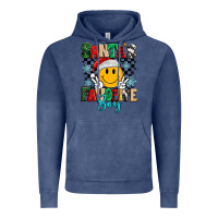 Vintage Denim santas favorite boy Vintage Hoodie - MaliasSmallBusiness